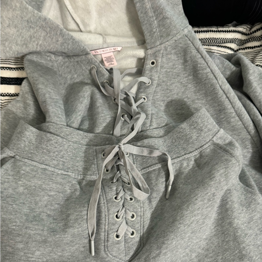 Victoria’s Secret short and hoodie set